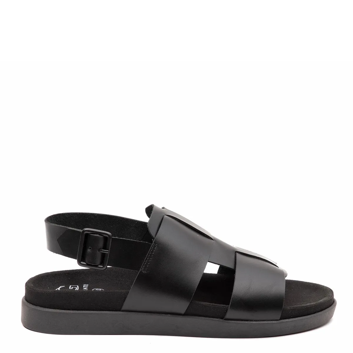 GUANTE - Sandalia semi abierta - Berna - Guante - Negro