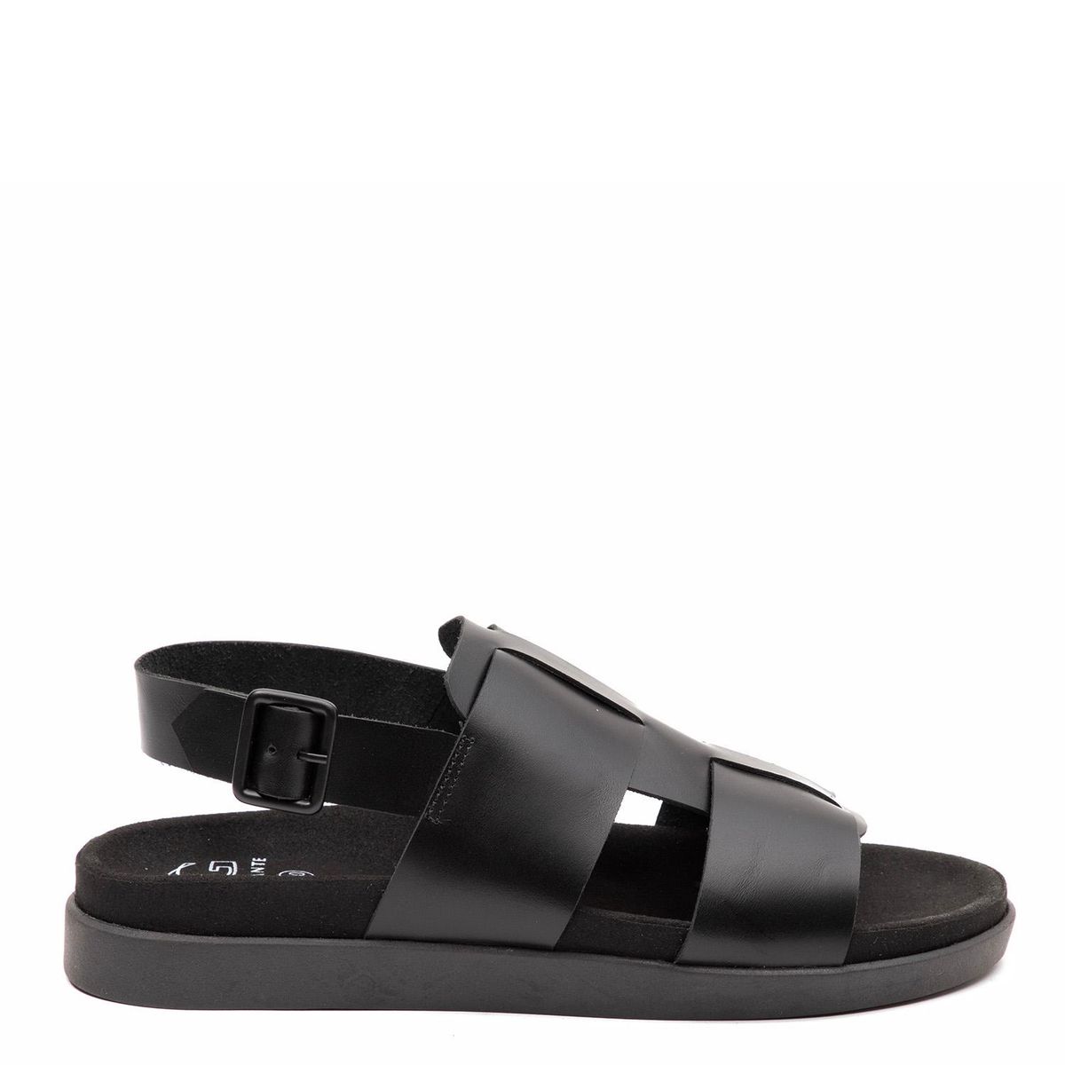 GUANTE - Sandalia semi abierta - Berna - Guante - Negro