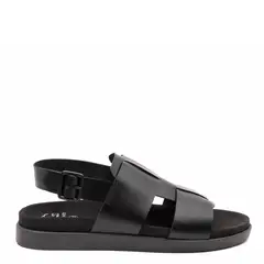 GUANTE - Sandalia semi abierta - Berna - - Negro