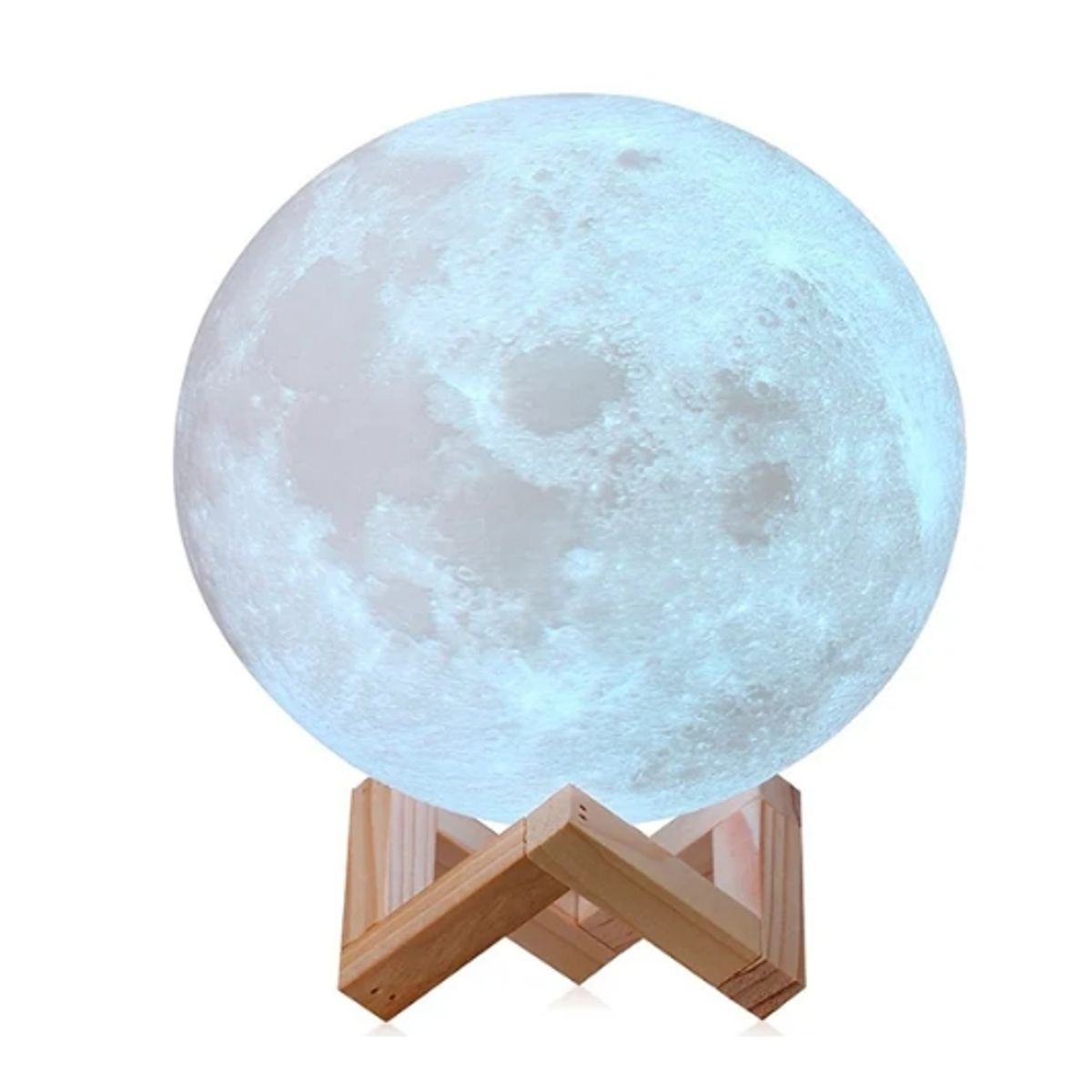 DEWINNER - Lampara Luna Llena 3D Touch