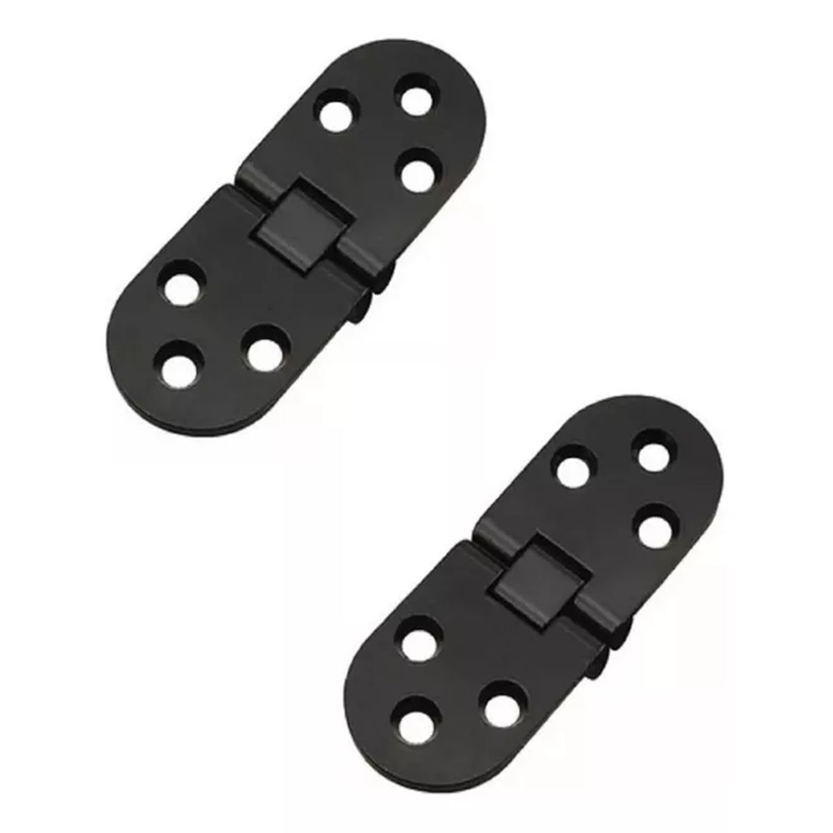 GENERICO - Bisagra Para Puerta Mueble Armario Plegable 180° 2 Unidades