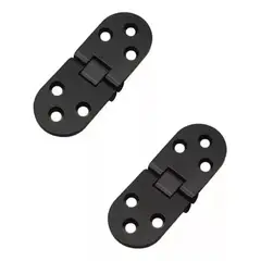GENERICO - Bisagra Para Puerta Mueble Armario Plegable 180° 2 Unidades