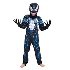 GENERICO - Disfraz Villano Venom talla 8 para niño, Disfraz