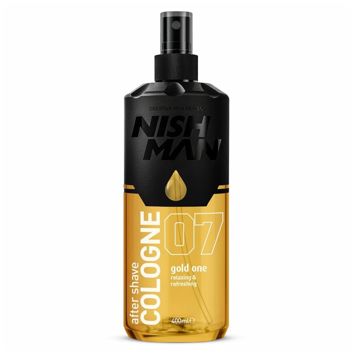NISHMAN - NishMan Después del Afeitado Colonia 07 Gold One 400ml
