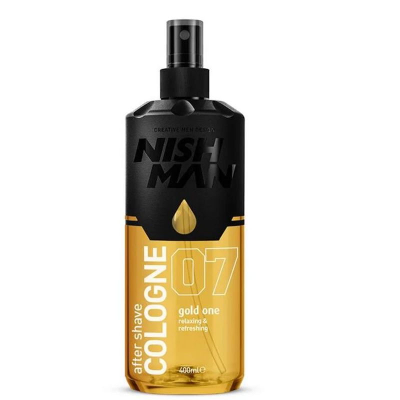GENERICO - NishMan Después del Afeitado Colonia 07 Gold One 400ml