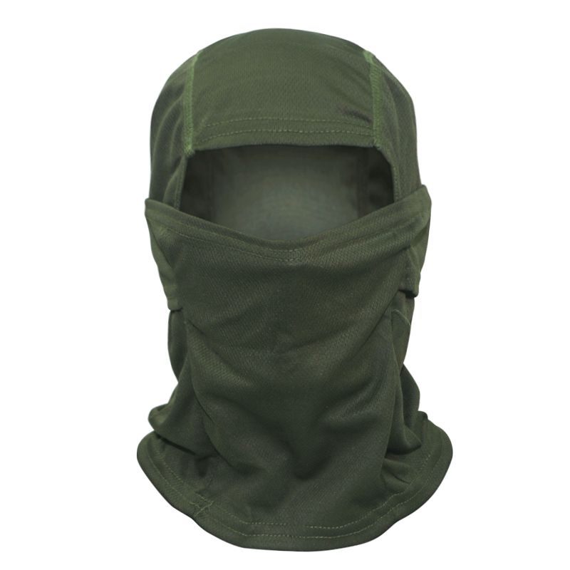 GENERICO - Balaclava pasamontaña de lycra verde