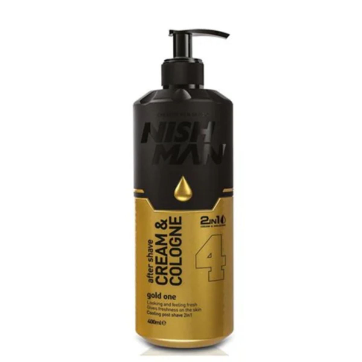 GENERICO - Nishman Crema y Colonia After Shave N°04 Gold One 400 Ml