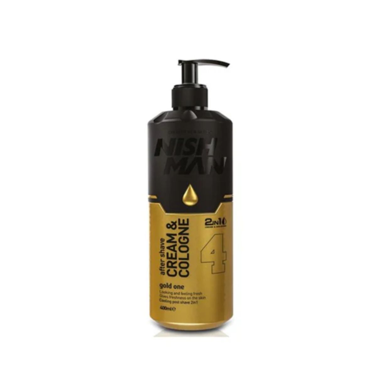 GENERICO - Nishman Crema y Colonia After Shave N°04 Gold One 400 Ml