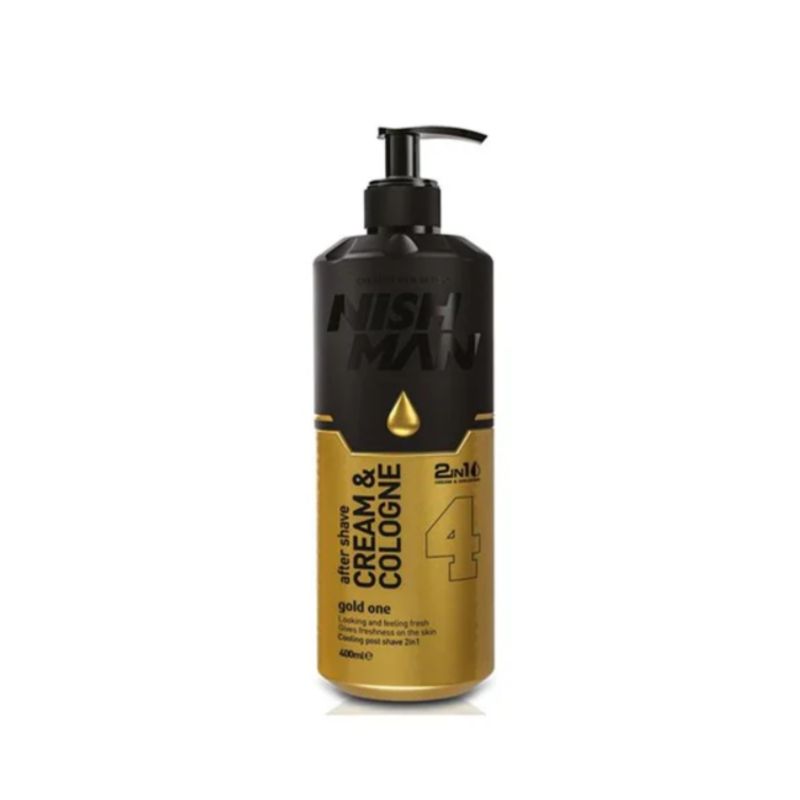 GENERICO - Nishman Crema y Colonia After Shave N°04 Gold One 400 Ml
