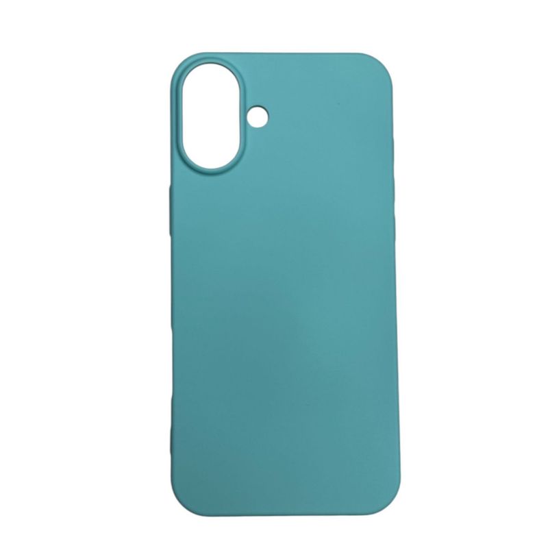 GENERICO - Carcasa De Silicona Para iPhone 16 Normal - Turquesa