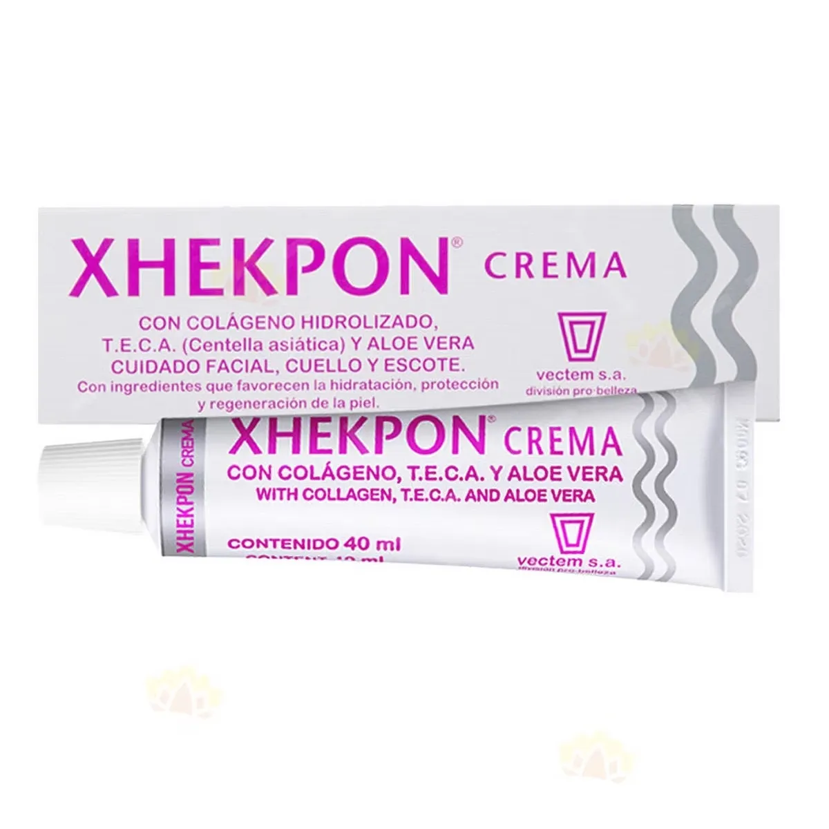 BIO OIL - Xhekpon Crema Facial Cuello Y Escote Con Colágeno Aloe 40ml.-