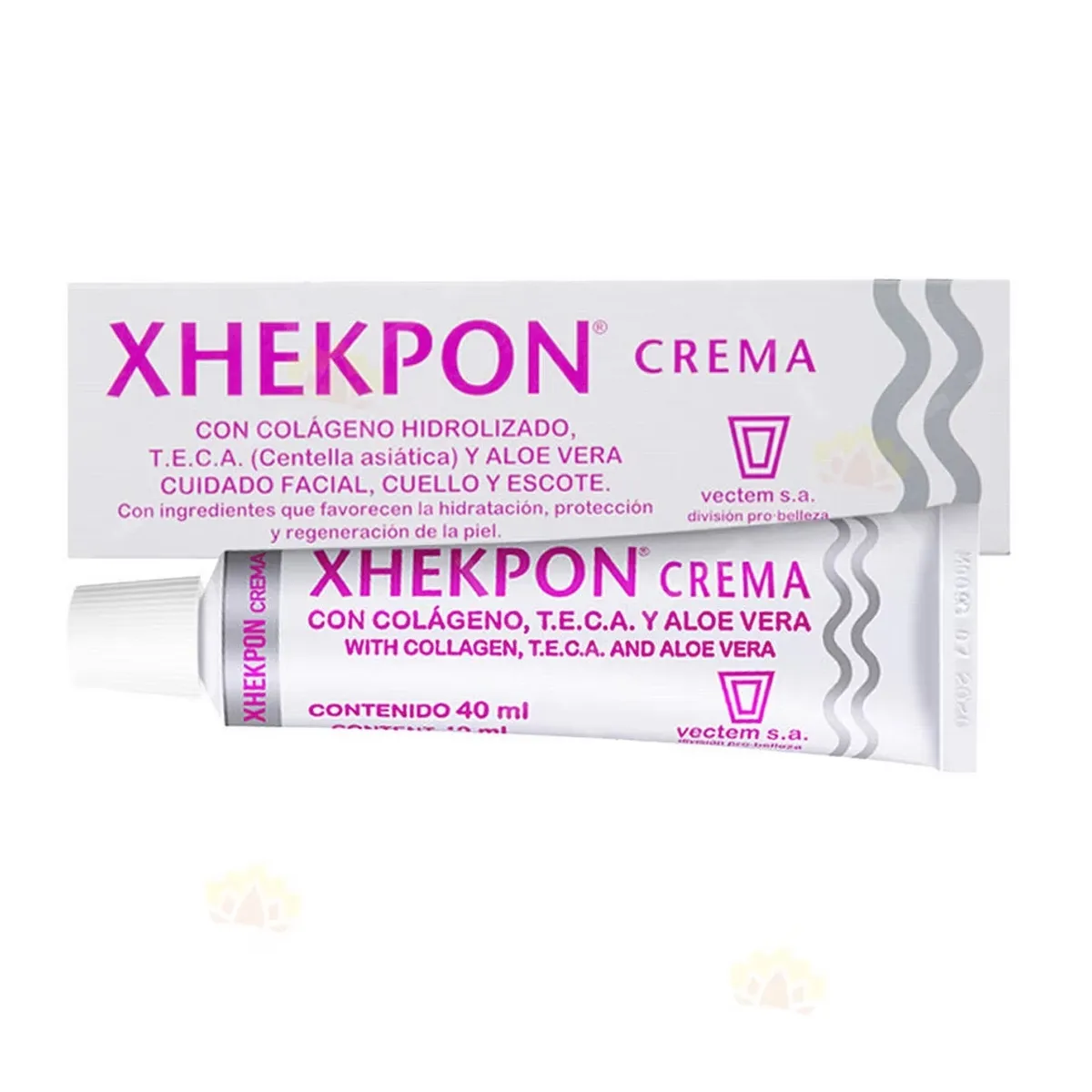 BIO OIL - Xhekpon Crema Facial Cuello Y Escote Con Colágeno Aloe 40ml.-