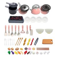 61 Piezas Juguetes De Cocina Utensilios Juego De Casa Niños