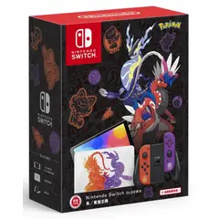 NINTENDO - Switch OLED Pokémon Escarlata y Violeta