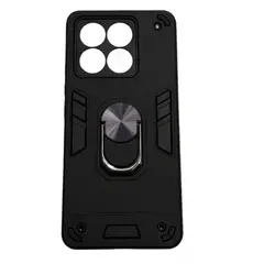 GENERICO - Carcasa Armor Anillo Para Xiaomi Poco X6 Pro 5G - Negro