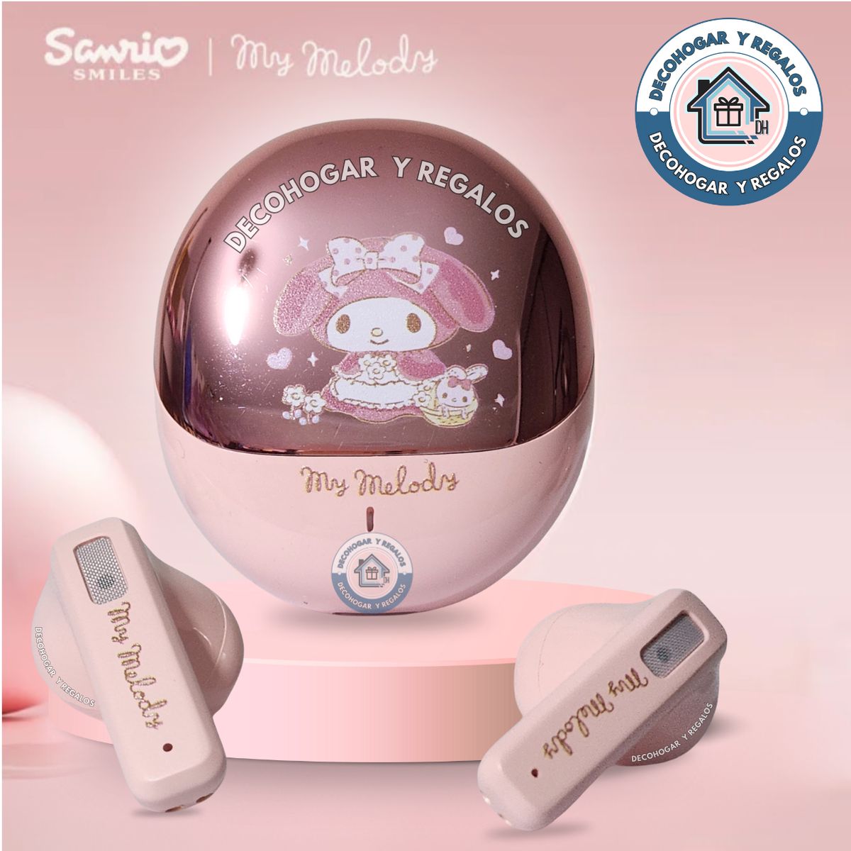 GENERICO - Audifonos Inalambricos Bluetooth Con Diseño Para Niños y Adultos