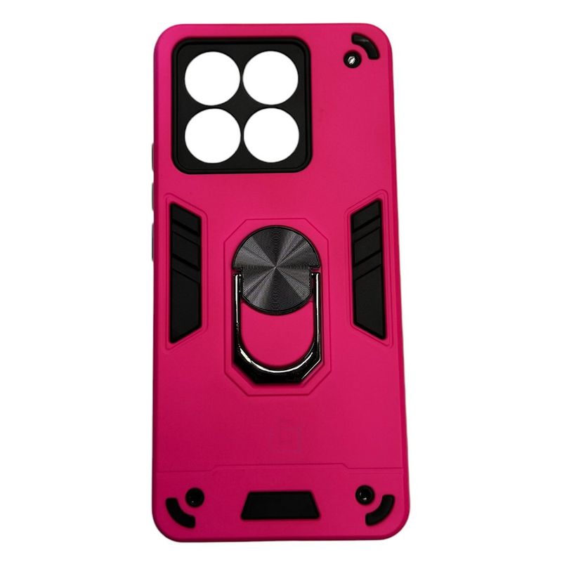 GENERICO - Carcasa Armor Anillo Para Xiaomi Poco X6 Pro 5G - Fucsia