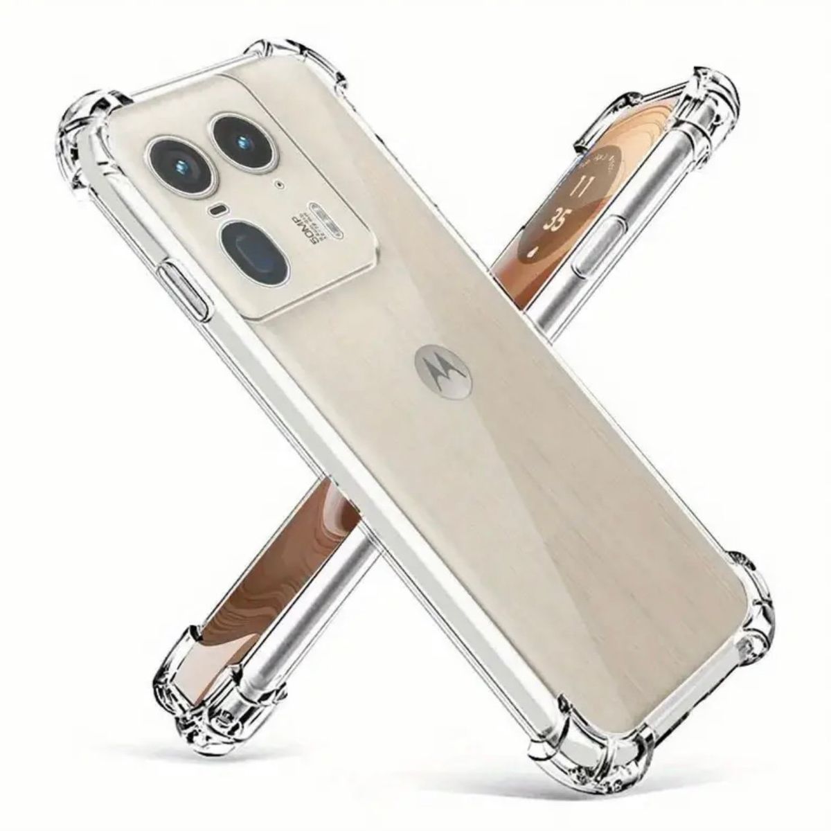 GENERICO - Carcasa Transparente Para Motorola Edge 50 Ultra