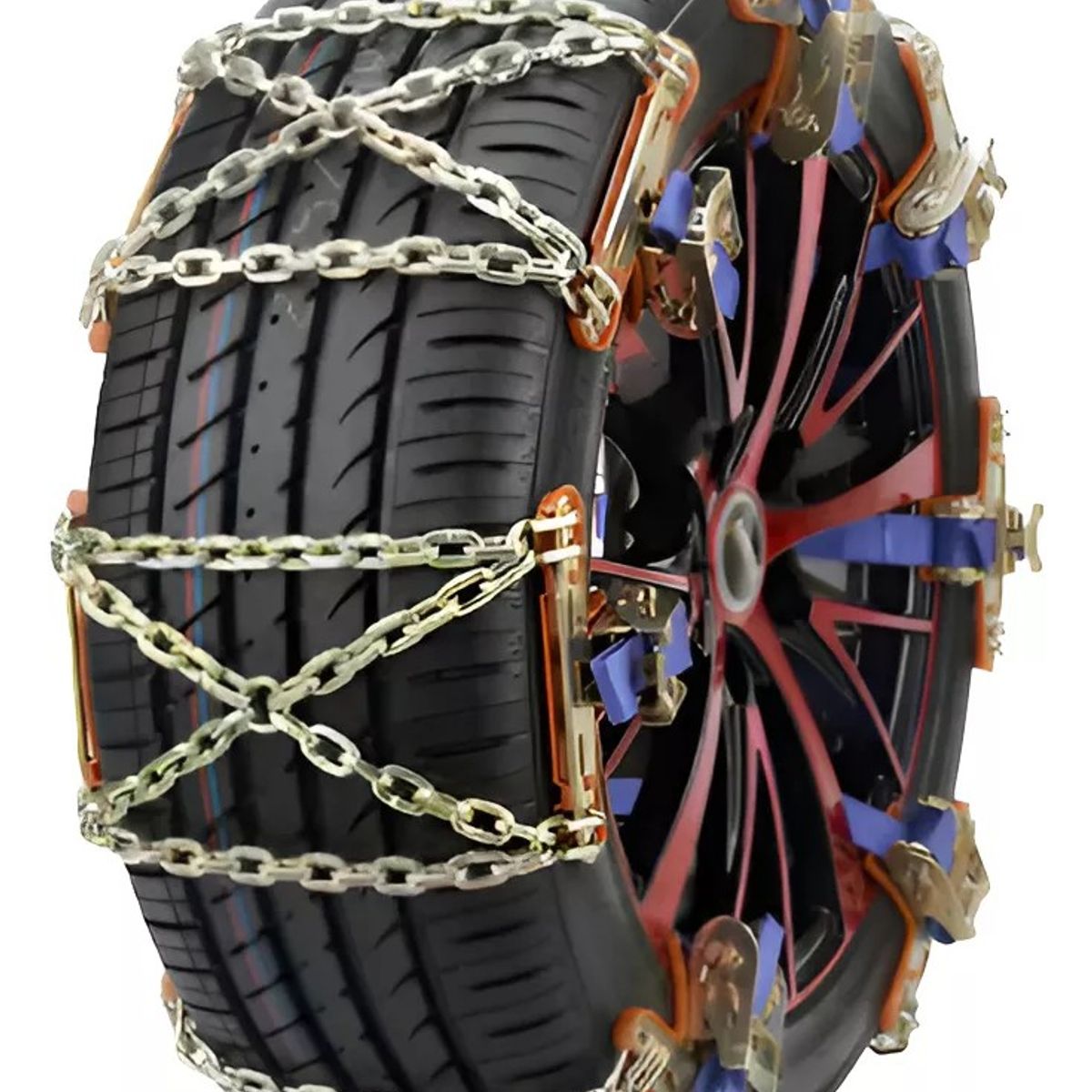 KUANGYE - X6 Cadena Para La Nieve Antideslizante Auto Universal