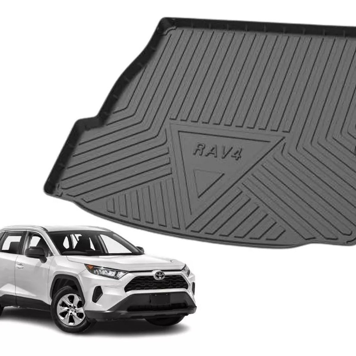 KUANGYE - Funda Maletero 3d Toyota New Rav4 2019-23