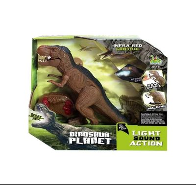 Imagen 2 del producto DINOSAURIO CONTROL REMOTO TIRANOSAURIO REX LUZ VAPOR SONIDO