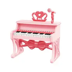 GENERICO - PIANO TECLADO NIÑAS 37 TECLAS MICROFONO CONECTOR