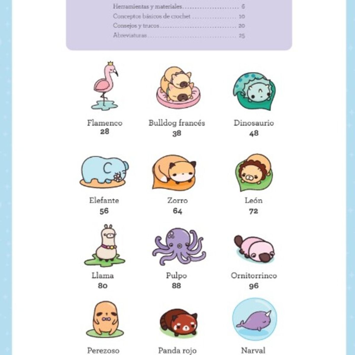 EDITORIAL CONTRAPUNTO - Libro Amigurumis. Aprende a tejer crochet. 12 Animales