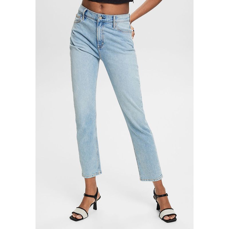 ESPRIT - Jeans Ajustados De Estilo Retro Mujer Esprit ESPRIT