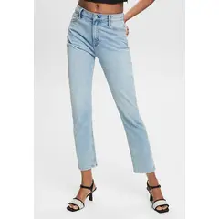 ESPRIT - Jeans Ajustados De Estilo Retro Mujer