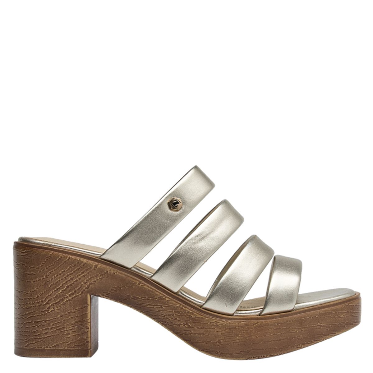 ZAPPA - Sandalia Casual Mujer Dorado Zappa