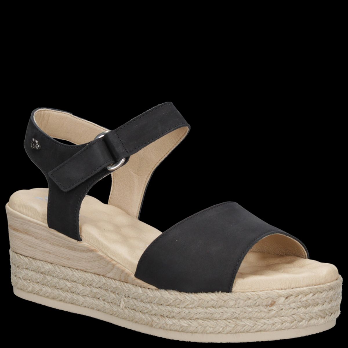 16 HRS - Sandalia Casual Mujer Negro 16 Hrs