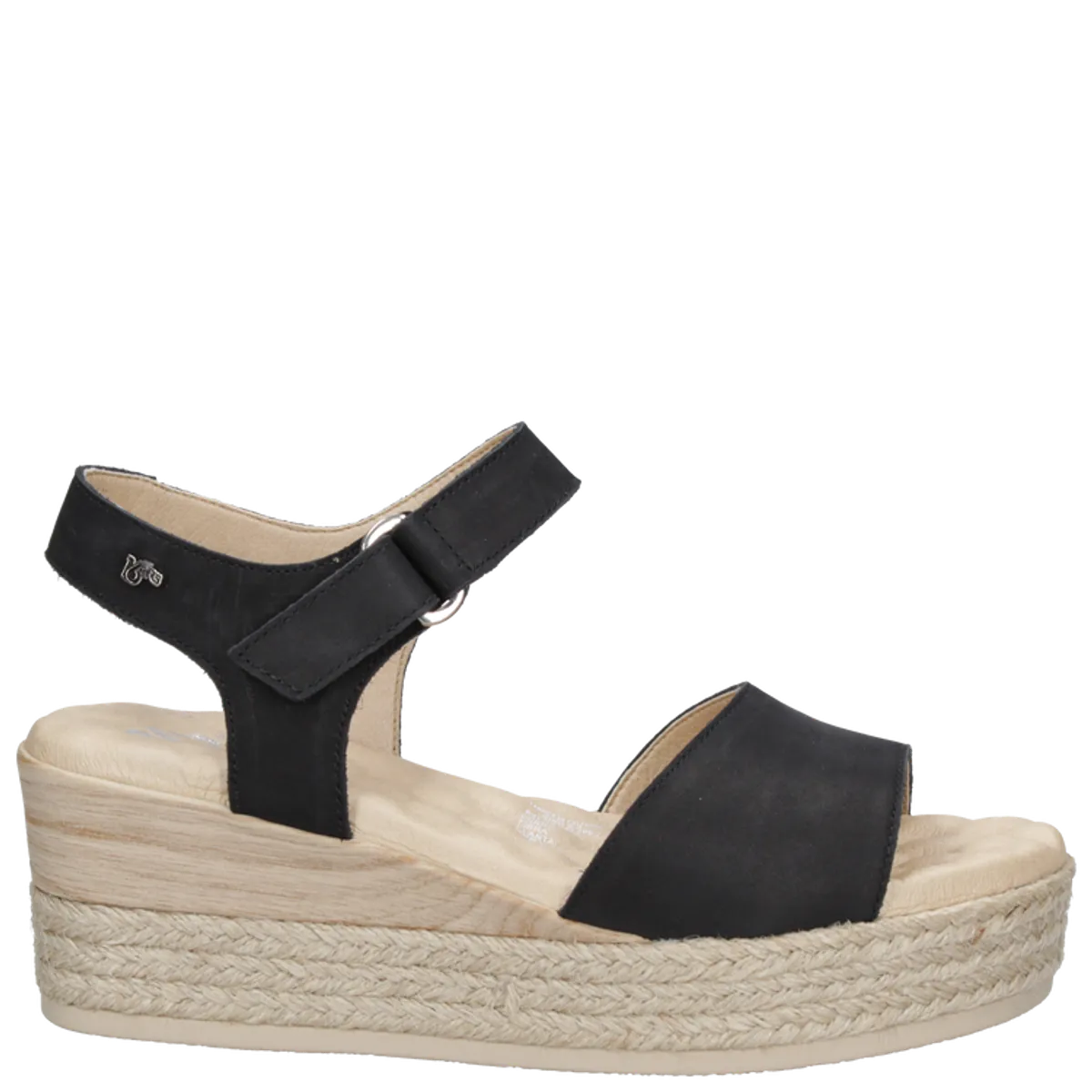 16 HRS - Sandalia Casual Mujer Negro 16 Hrs