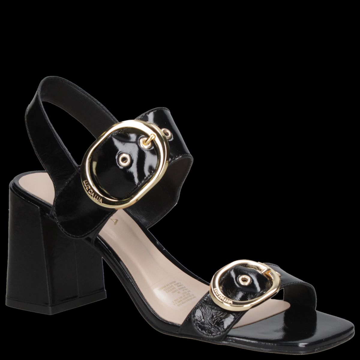 LUZ DA LUA - Sandalia Casual Mujer Negro Luz Da Lua