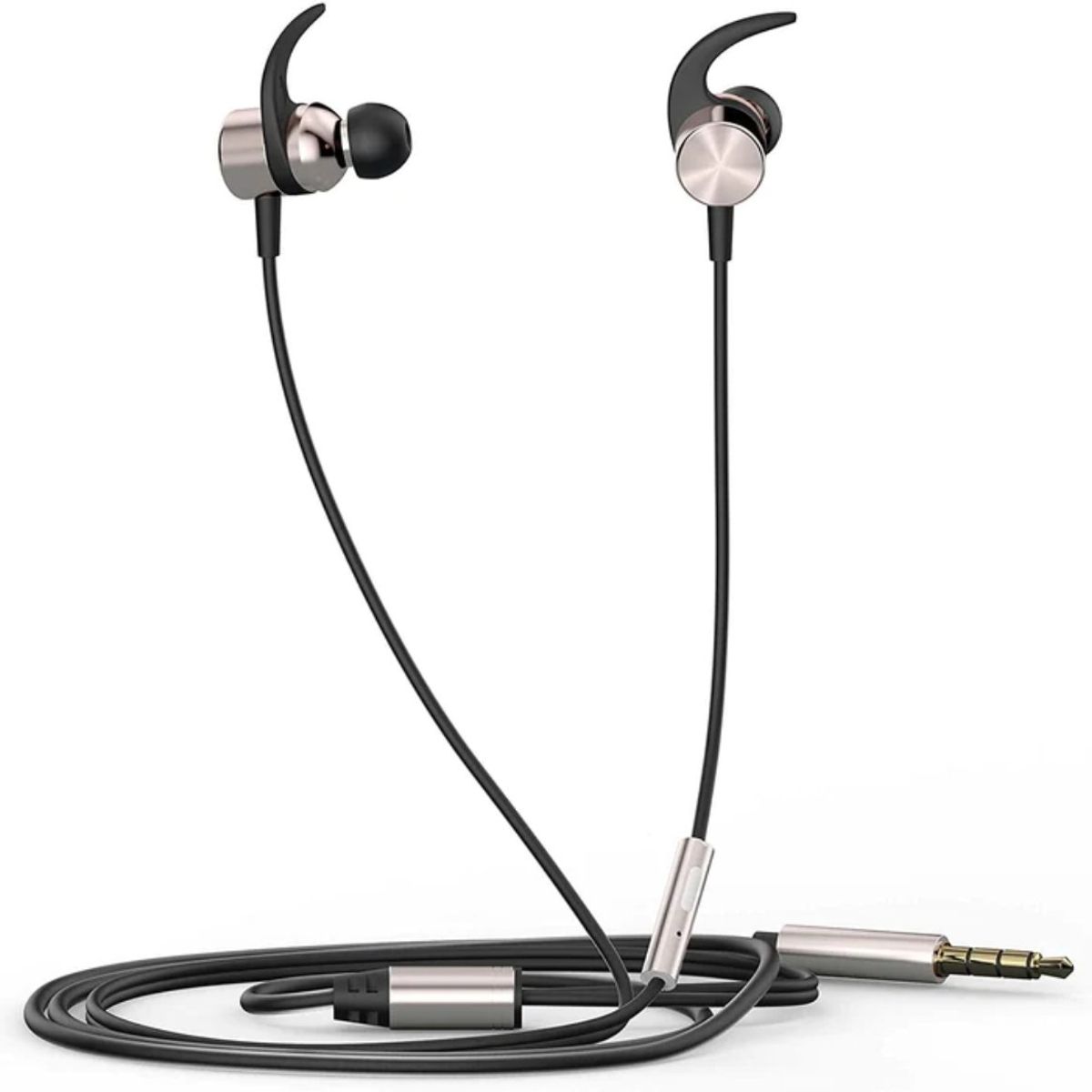 HP - AUDIFONO IN EAR METALICO DORADO DHH-3114