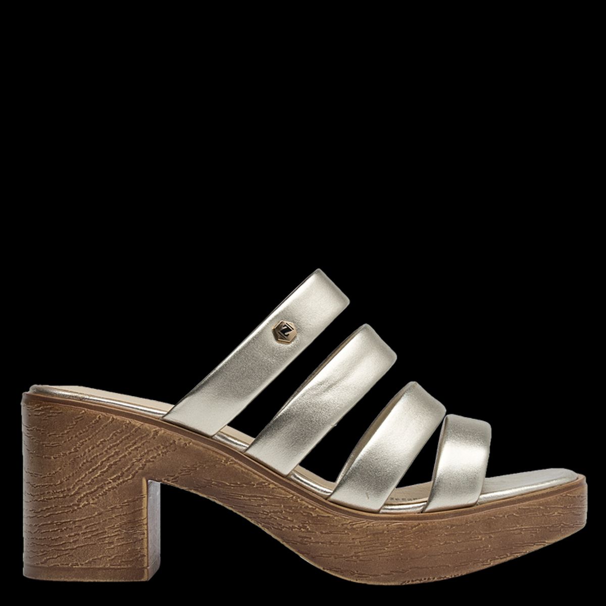 ZAPPA - Sandalia Casual Mujer Dorado Zappa