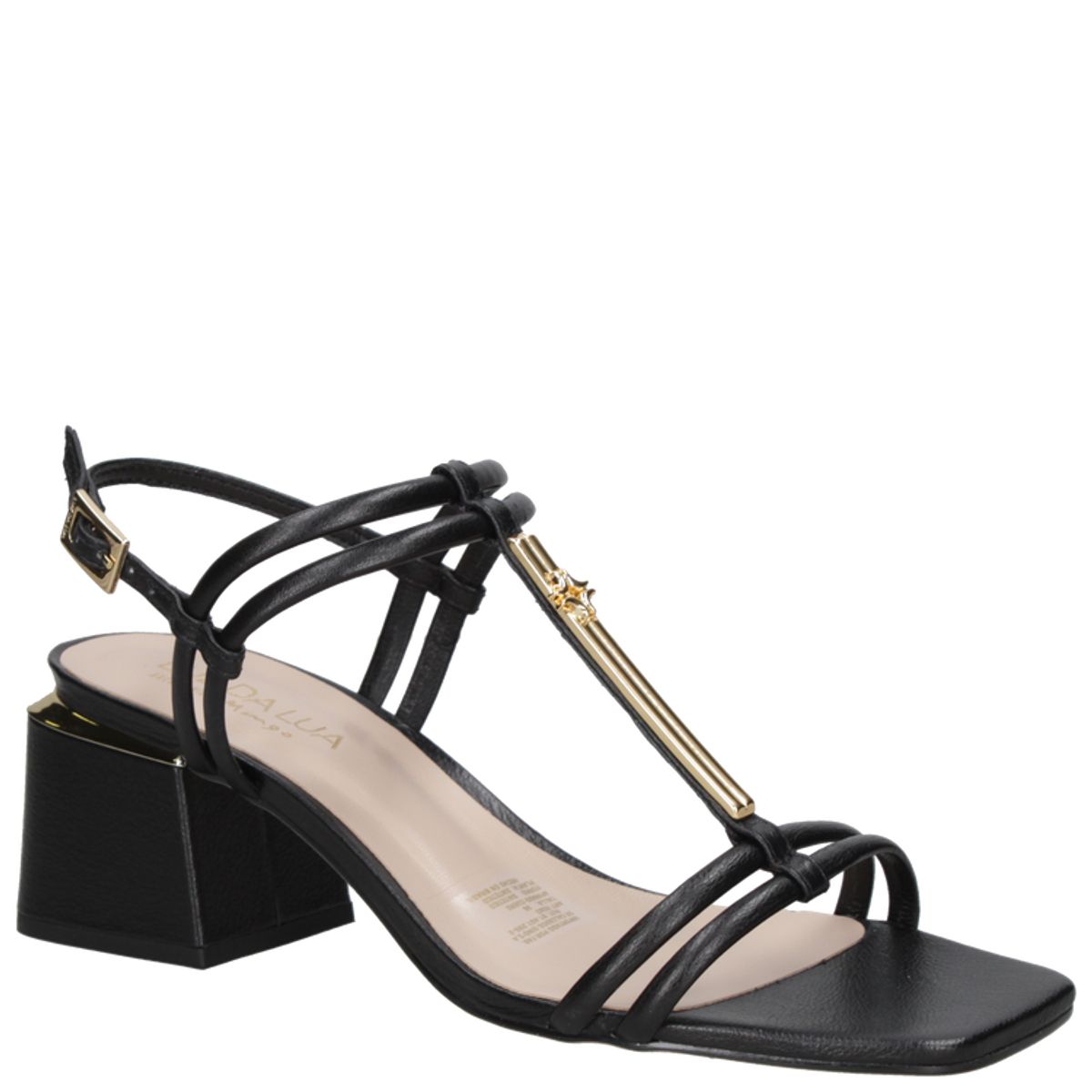 LUZ DA LUA - Sandalia Casual Mujer Negro Luz Da Lua.