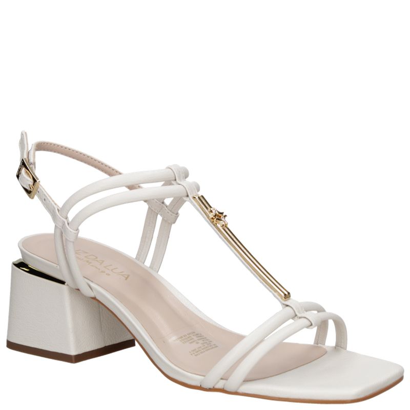 LUZ DA LUA - Sandalia Casual Mujer Blanco Luz Da Lua