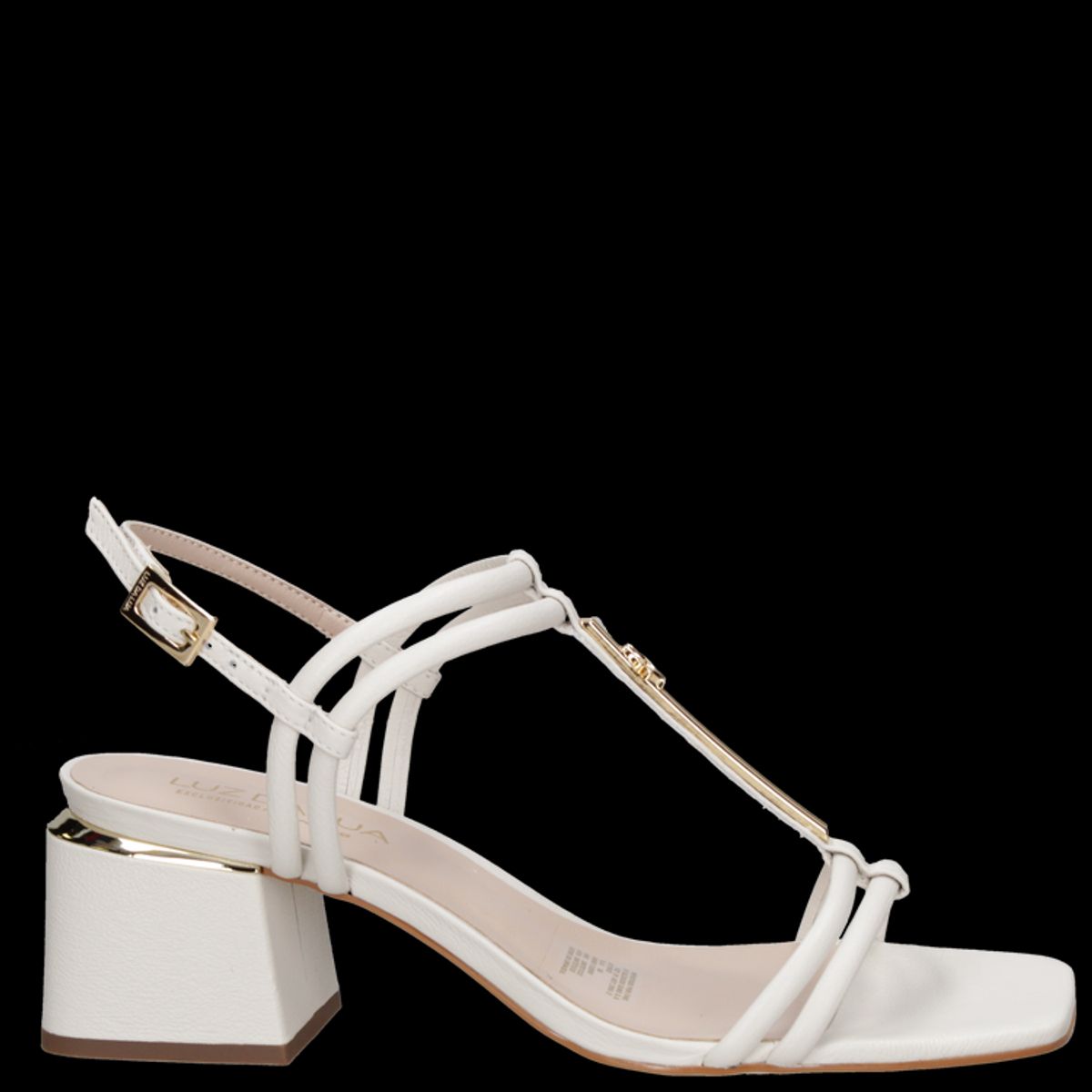 LUZ DA LUA - Sandalia Casual Mujer Blanco Luz Da Lua