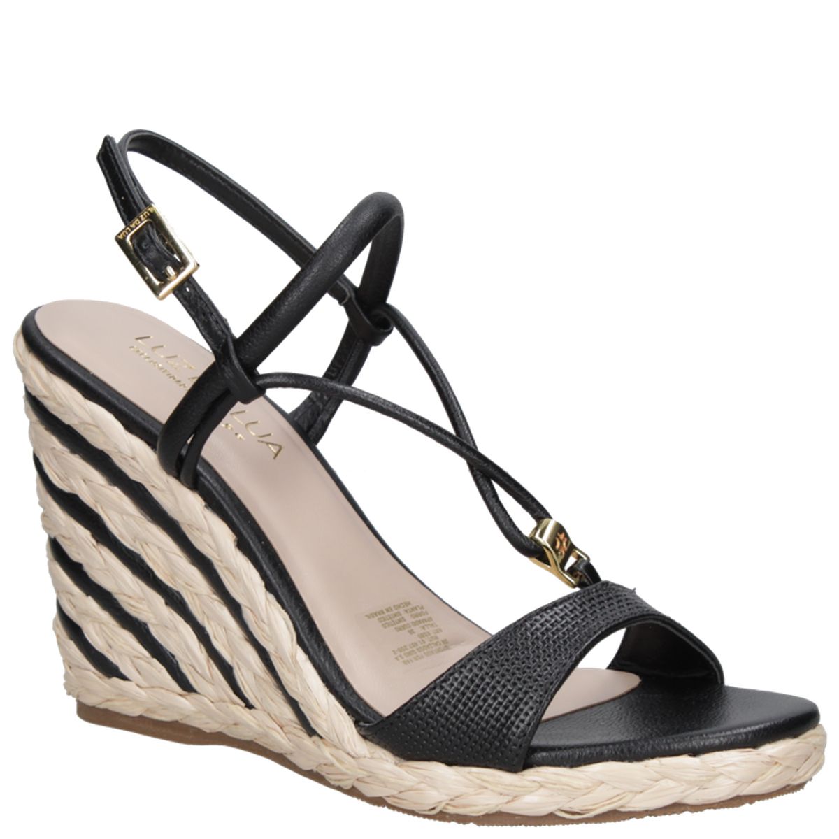 LUZ DA LUA - Sandalia Casual Mujer Negro Luz Da Lua