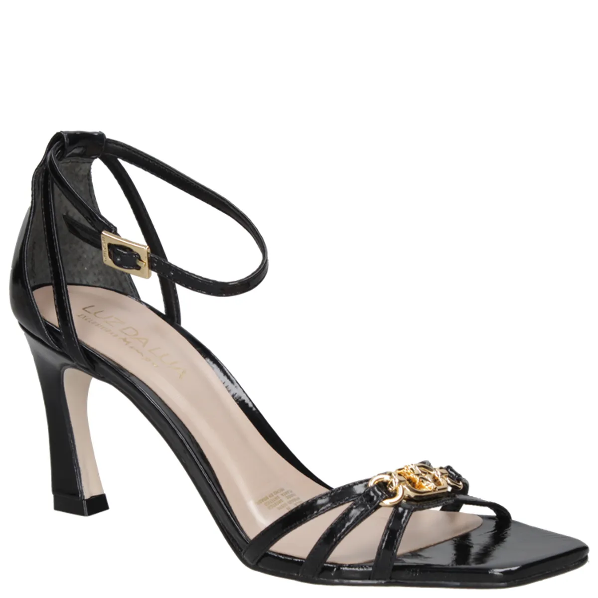 LUZ DA LUA - Sandalia Casual Mujer Negro Luz Da Lua