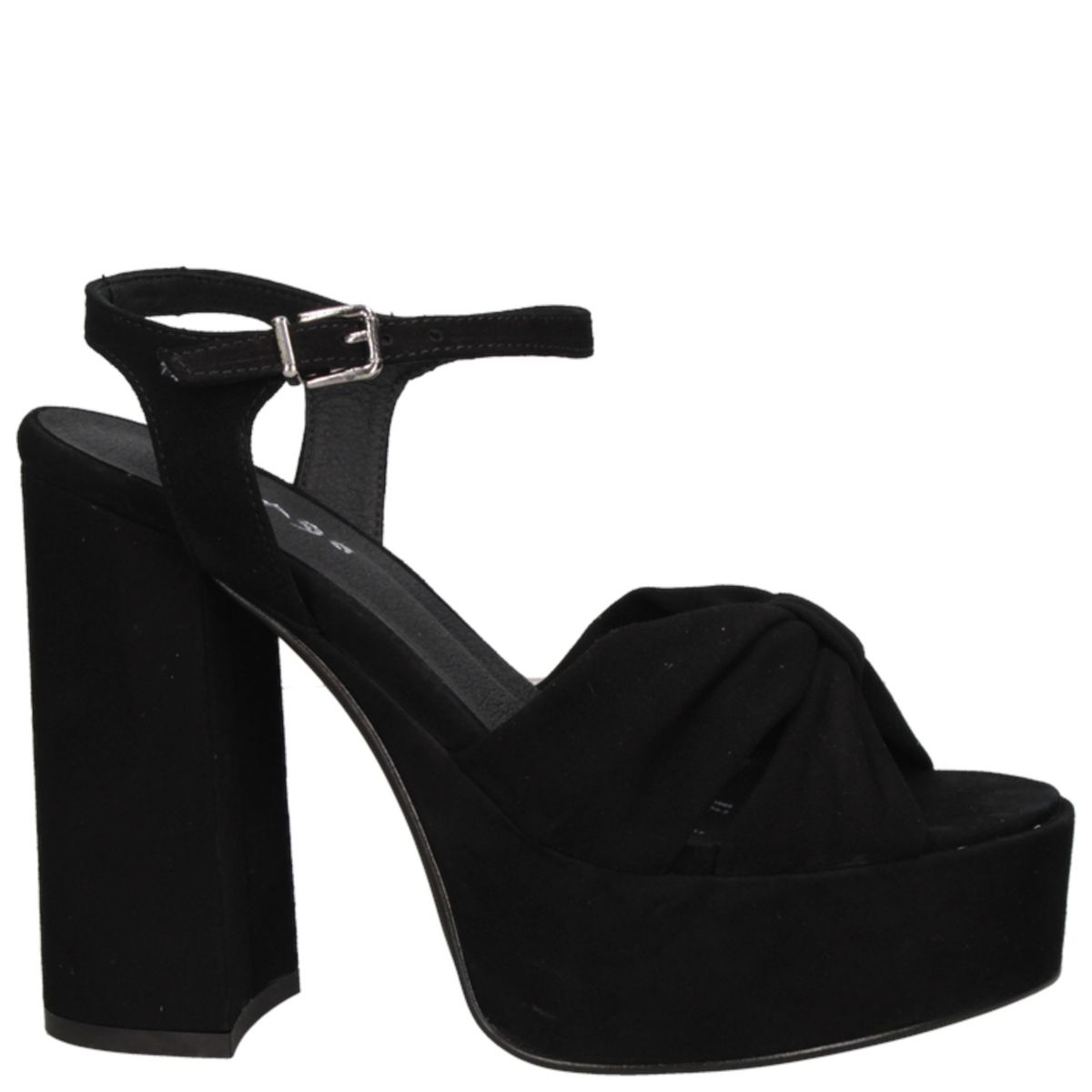MINGO - Sandalia Casual Mujer Negro Mingo