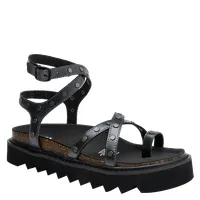 Sandalia Casual Mujer Negro