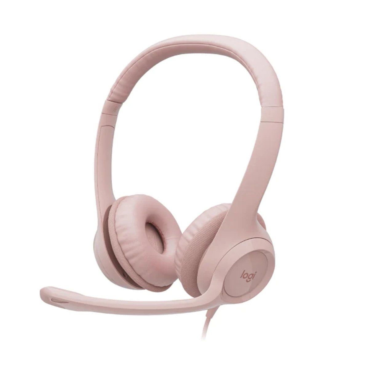 LOGITECH - AUDIFONO  HEADSET USB  H390 981-001280 ROSE