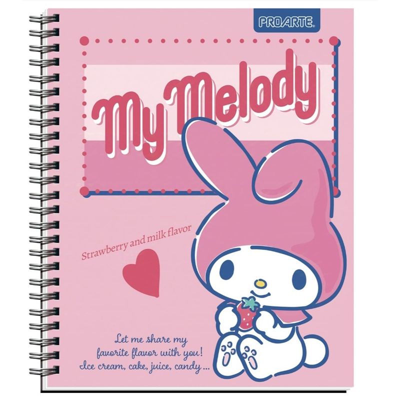 GENERICO - pack 10 cuadernos universitario MY Melody