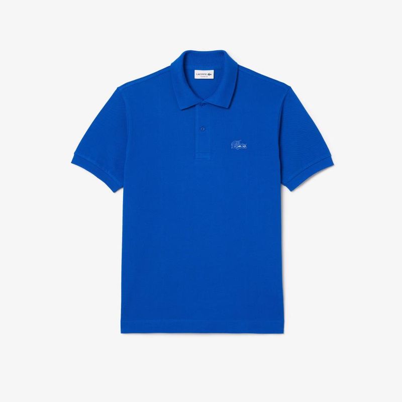 Polera Lacoste Azul Hombre LACOSTE Polera Polo Algodón Hombre