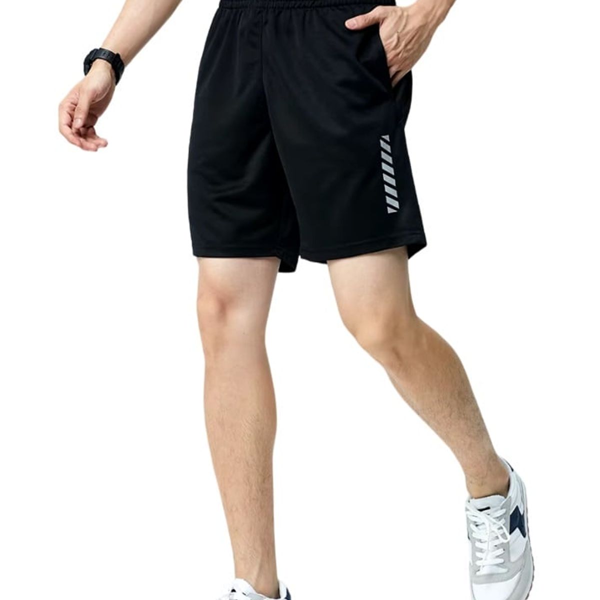 GARSIL - Short Deportivo Hombre - Secado Rapido - Gym - Bolsillos Con Cierres