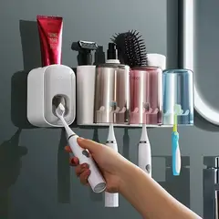 GENERICO - Soporte Pared Para Cepillos De Dientes