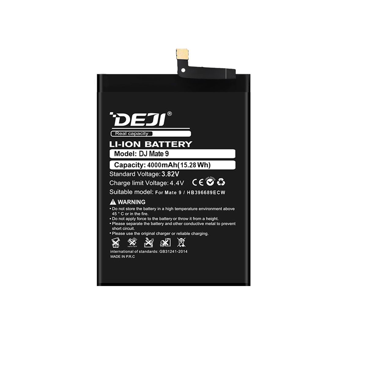 GENERICO - Bateria Compatible con Huawei Y9 2019/Mate 9lite DEJI 4000mAh