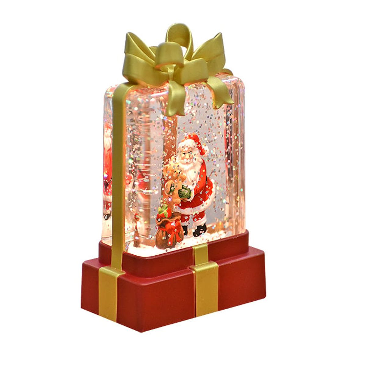 GENERICO - Adorno Navidad Gift Figura Santa