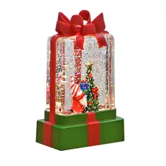 GENERICO - Adorno Navidad Gift Figura Santa